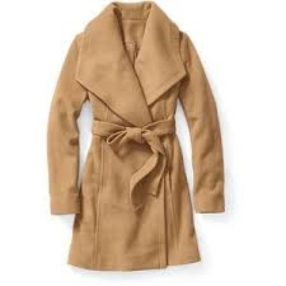 Michael Kors Wool Cashmere Wrap Coat 